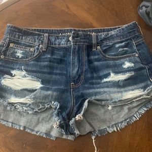 American eagle denim shorts